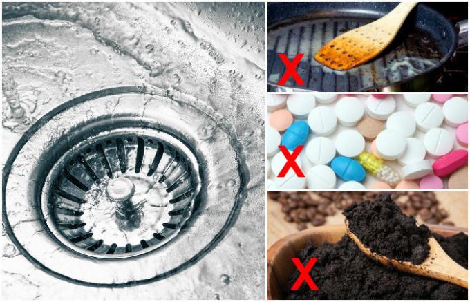  12 choses que vous ne devriez jamais laver dans l'évier ou les toilettes