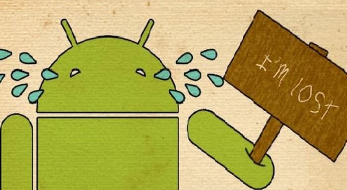 Comment trouver le téléphone en mode silencieux: Android. 