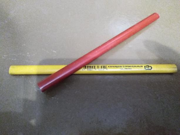crayons de construction