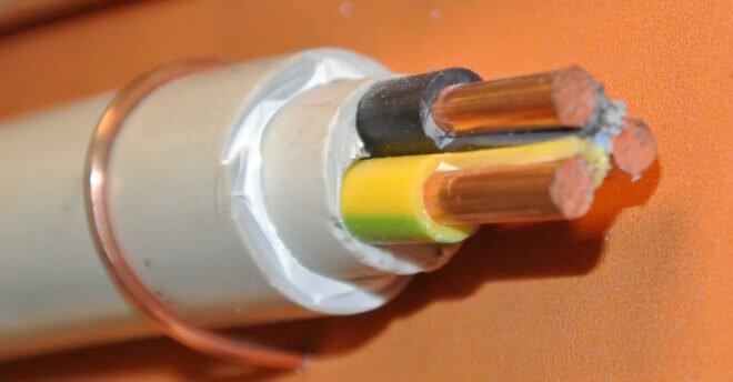 Figure 2: Aspect câble NYM