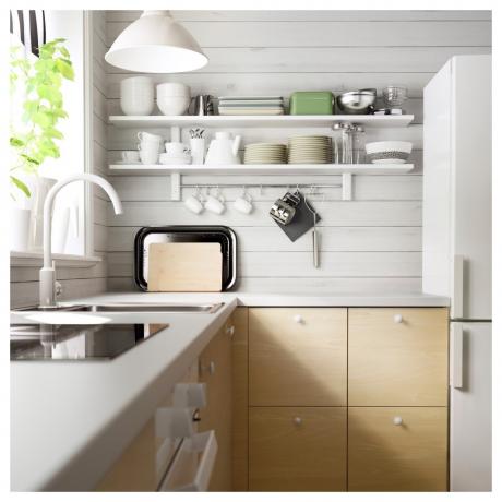 Armoires de cuisine Ikea (36 photos): instructions vidéo pour installer des armoires murales de vos propres mains, dimensions, prix, photo
