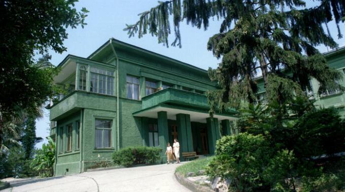 Datcha "New Matsesta" sur le territoire du sanatorium "Green Grove" (Sotchi). | Photo: gazeta.ru.