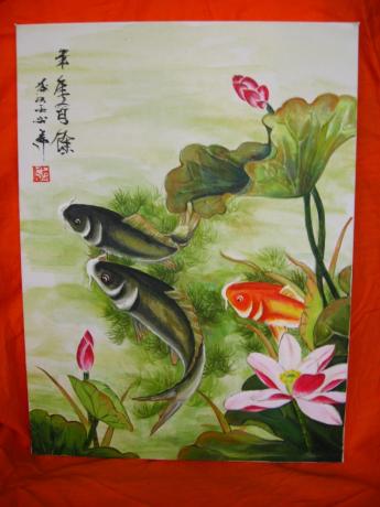 peintures feng shui dans la cuisine