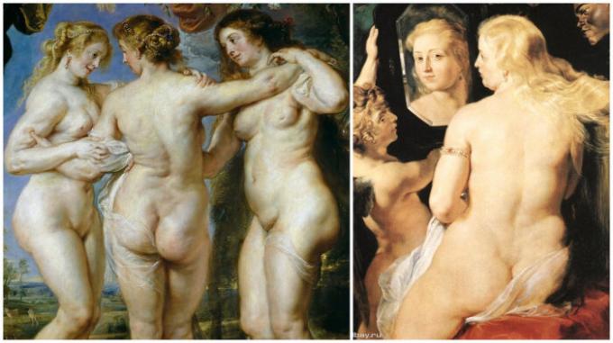 Rubens femmes prêtres - la norme des temps modernes.