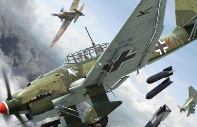 Pourquoi Junkers Ju 87 n'est pas un train d'atterrissage rétractable pendant le vol.