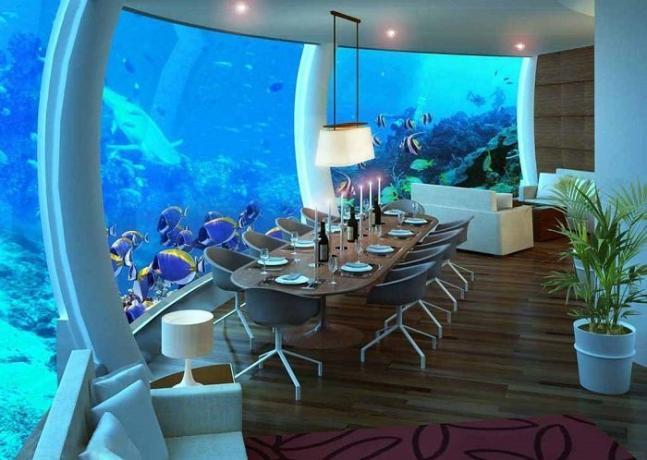 Poseidon Hotel les clients coûtent 15 000 « verts », mais un miracle n'est pas dommage de donner autant