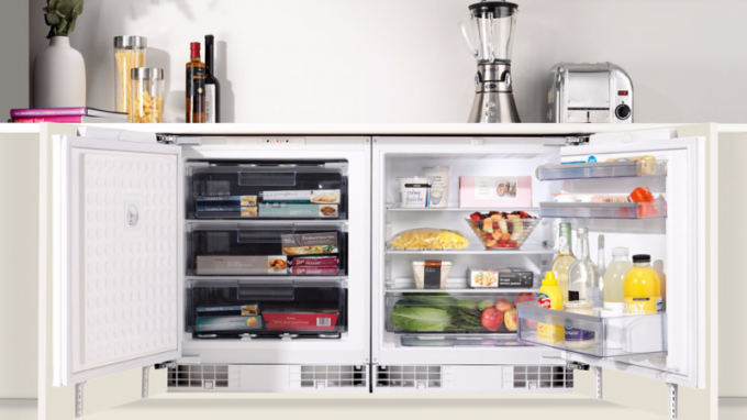 Réfrigérateur pour une petite cuisine: 6 options d'installation