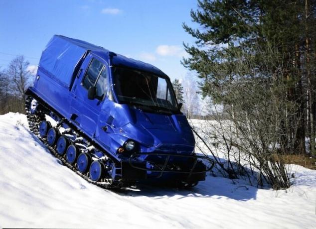 « Beaver » se sent bien dans la neige.