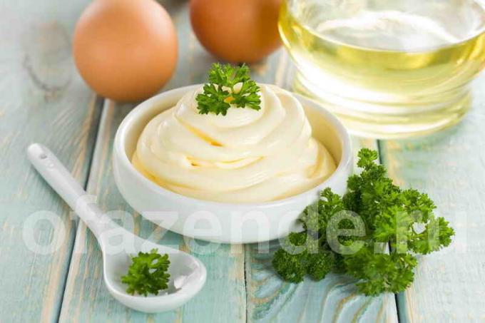 Recette: mayonnaise « provençale » avec ses propres mains