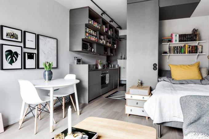 Où stocker les choses dans un petit appartement: 9 idées de designers