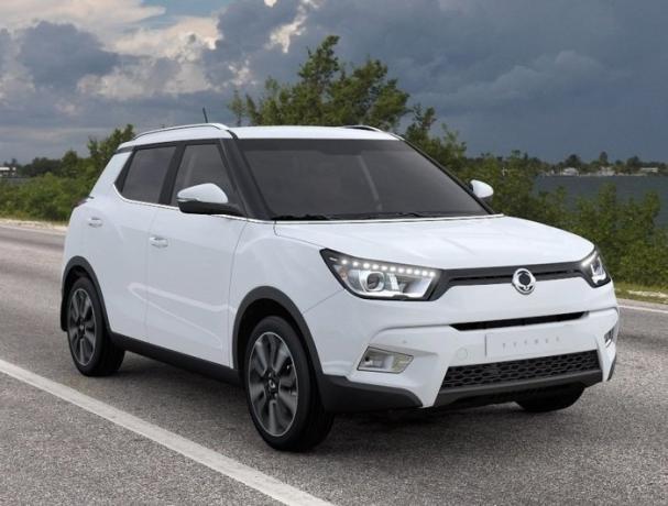 Petit croisement coréen SsangYong Tivoli. | Photo: ssangyong.autoua.net.