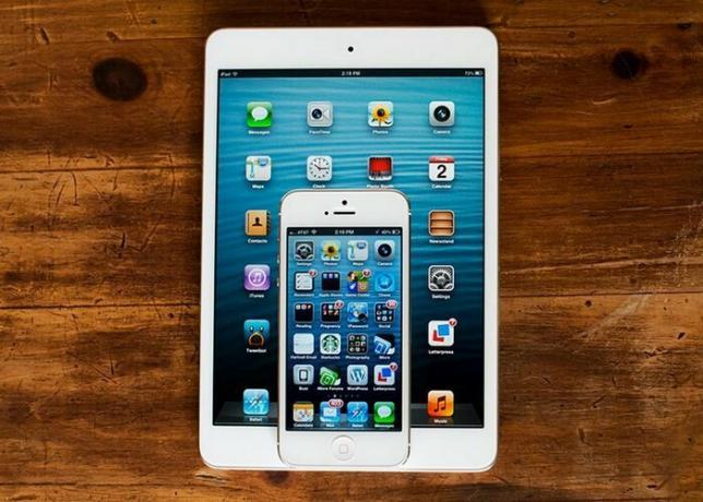 Apple: iPhone et iPad.