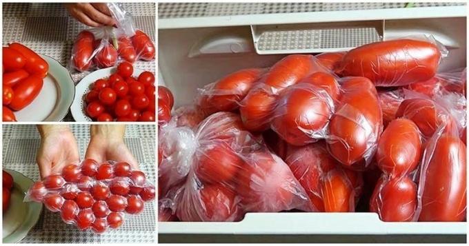 La méthode, qui me permet de tomates magasin « frais » pour une année