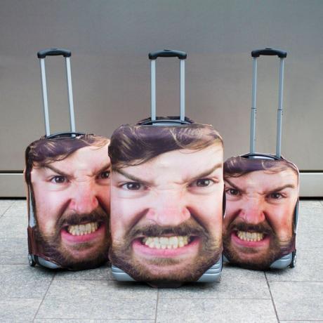 Drôle, mais efficace de trouver rapidement votre valise à l'aéroport