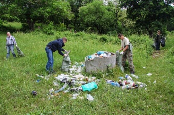 Ordures dans un site d'enfouissement. | Photo: sevastopol.su. 