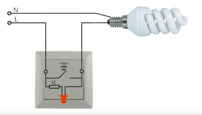 Lumineux interrupteur d'alimentation: Dépannage de connexion