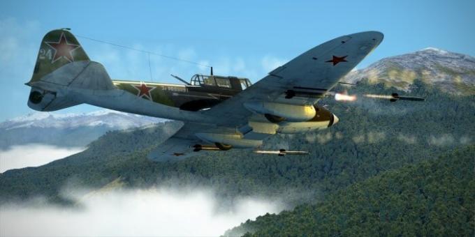 L'armement principal du Il-2 avait des bombes, des fusils et des roquettes. | Photo: forum.il2sturmovik.ru.