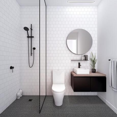 7 hacks design qui rendront la salle de bain confortable
