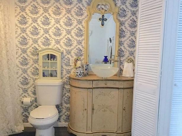 salle de bains Vintage.