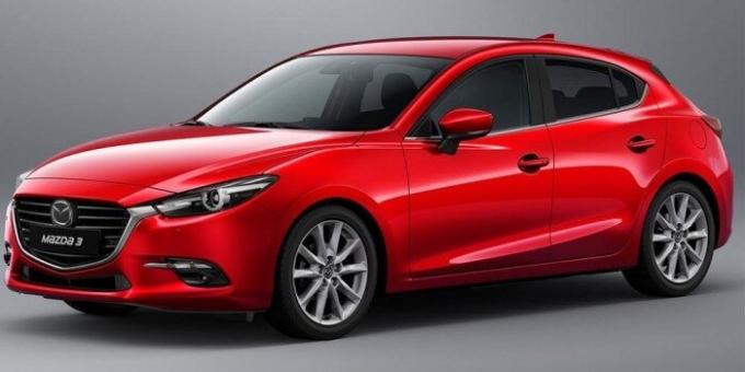 Mazda 3 sous-compacte un excellent choix pour l'homme.